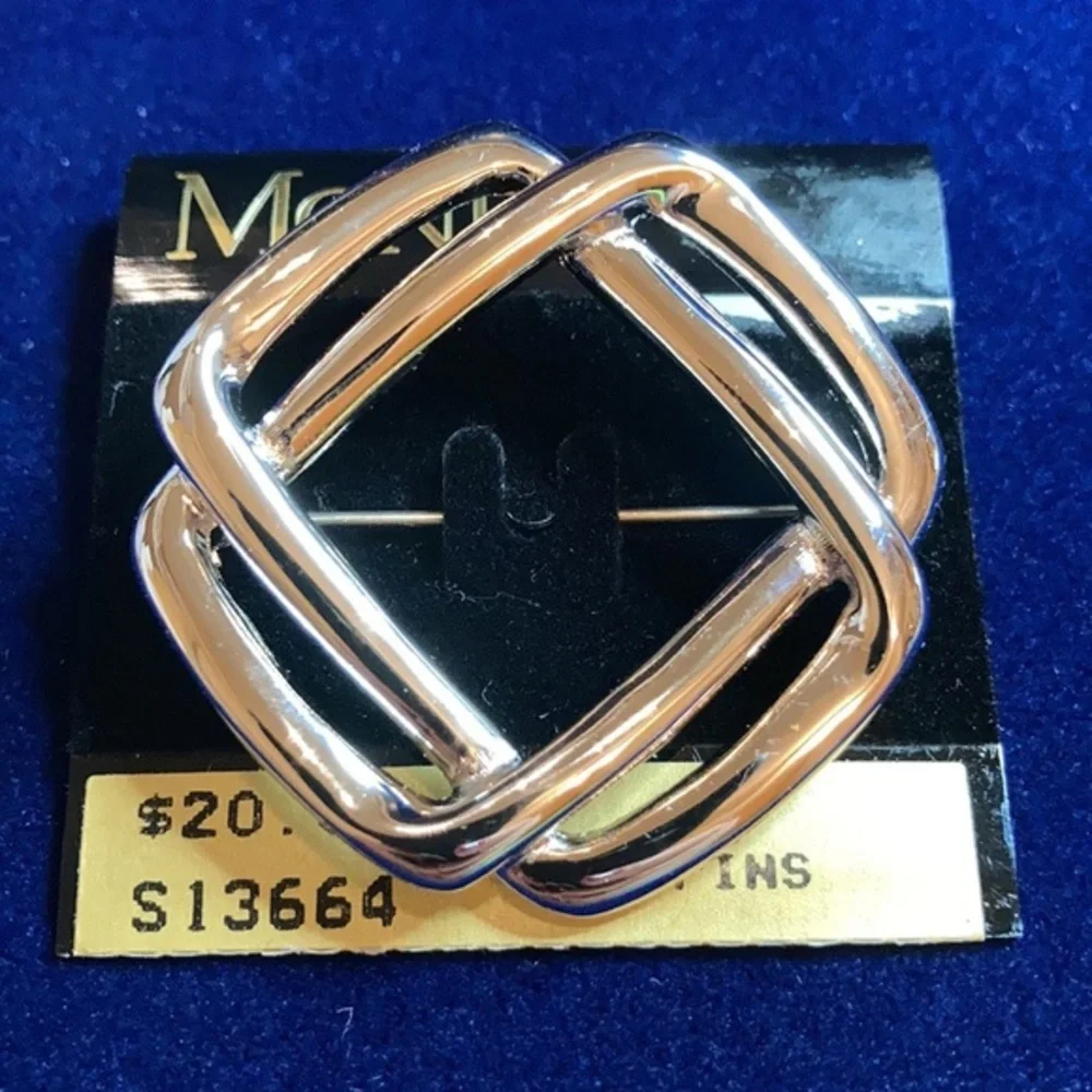 MWT Monet silver tone pin